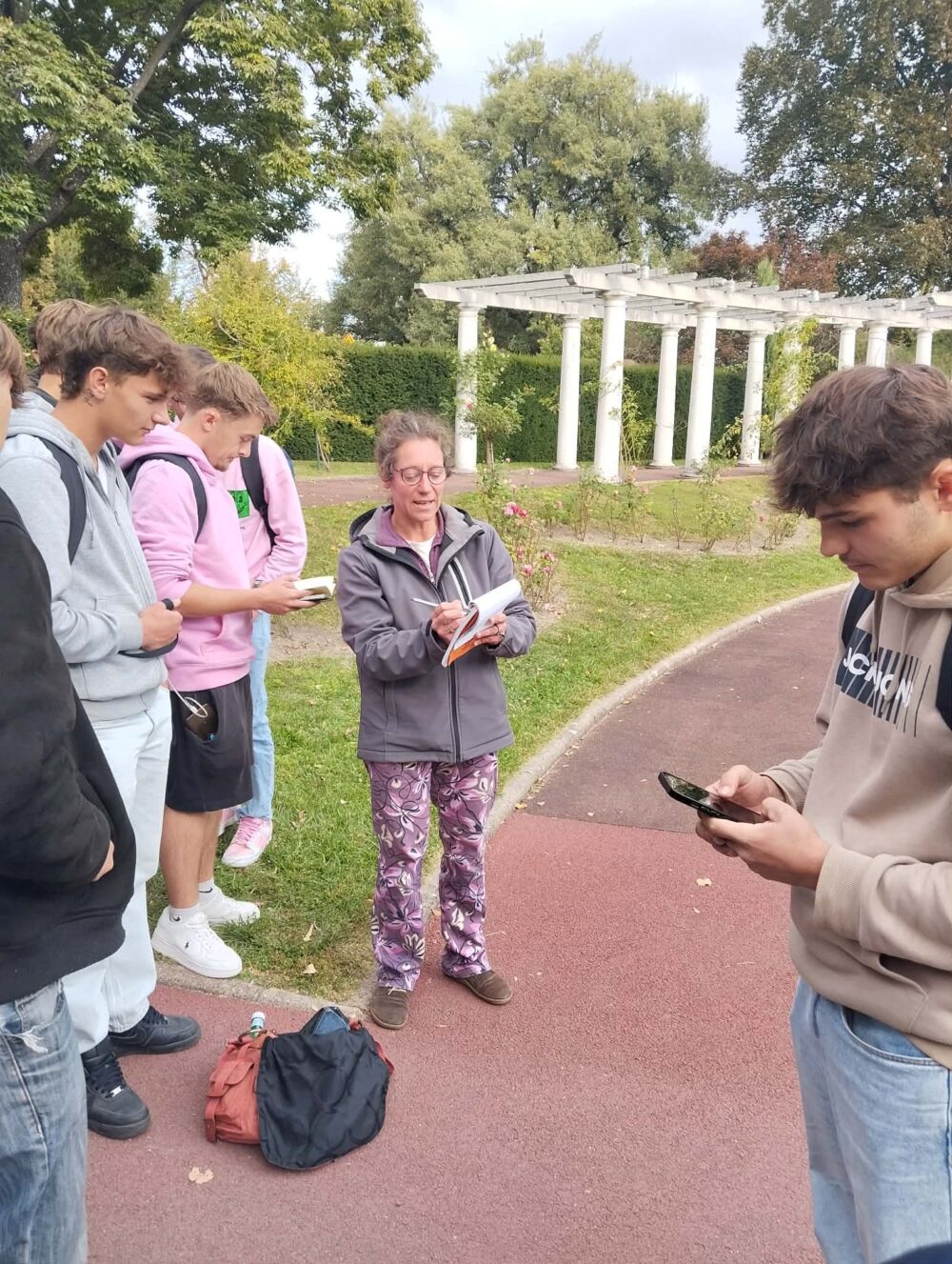 Visite du jardin botanique de la Charme