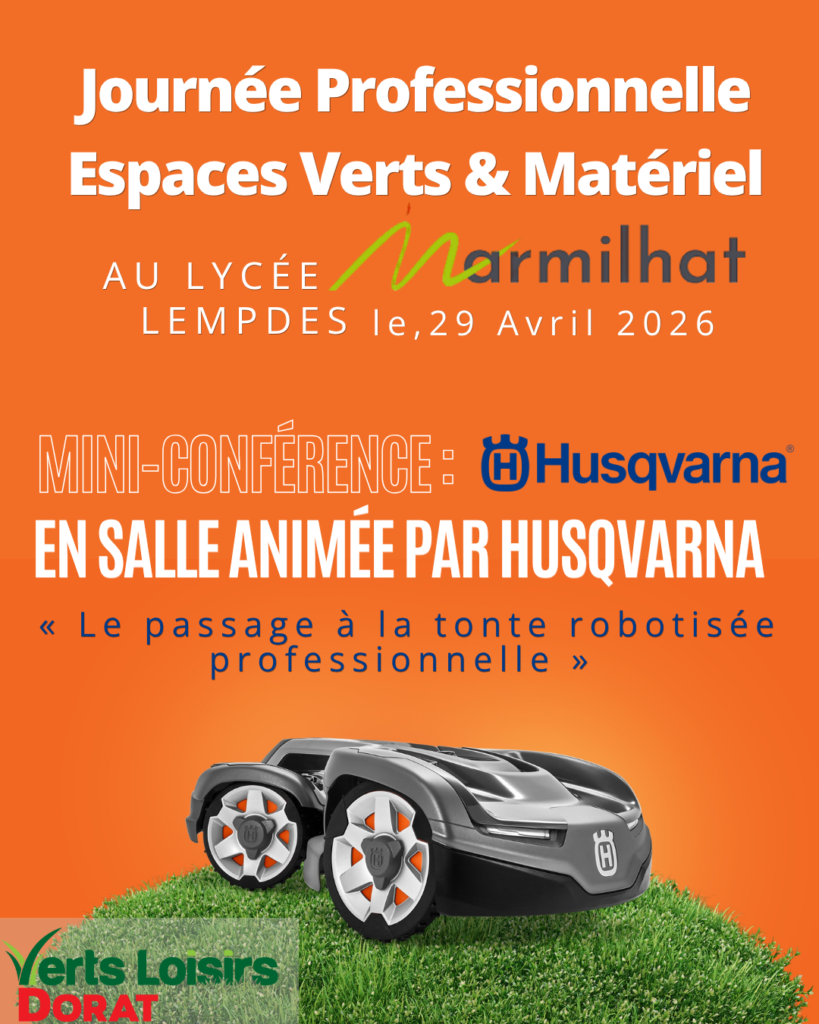 Journ&eacute;e d&eacute;couvertes espaces verts et mat&eacute;riel